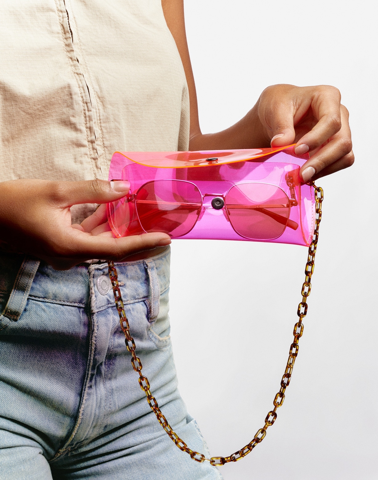 SUNSHINE CASE - NEON PINK 5 SUNSHINE CASE - NEON PINK