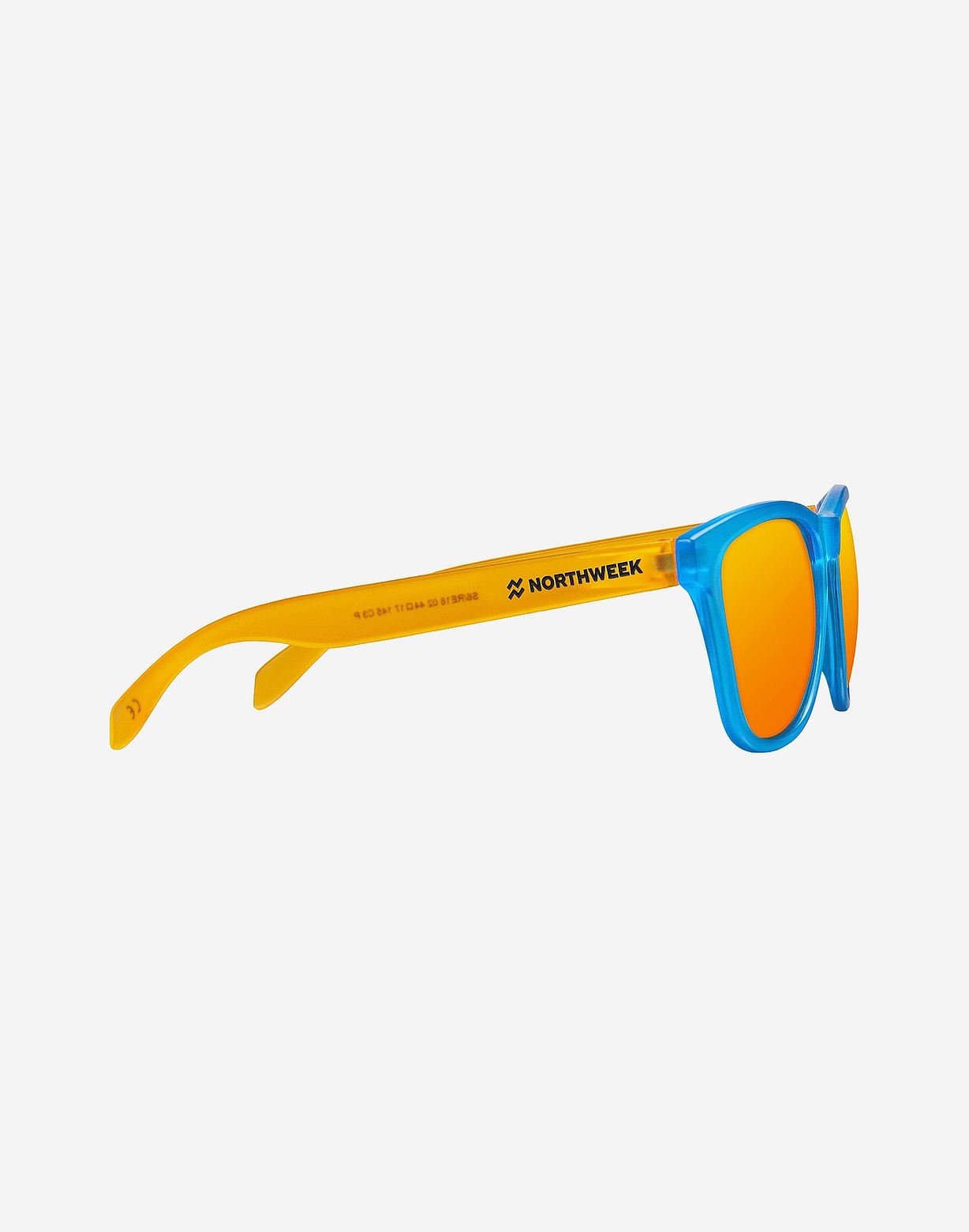 REGULAR SMOKY BLUE - ORANGE POLARIZED 1 REGULAR SMOKY BLUE - ORANGE POLARIZED